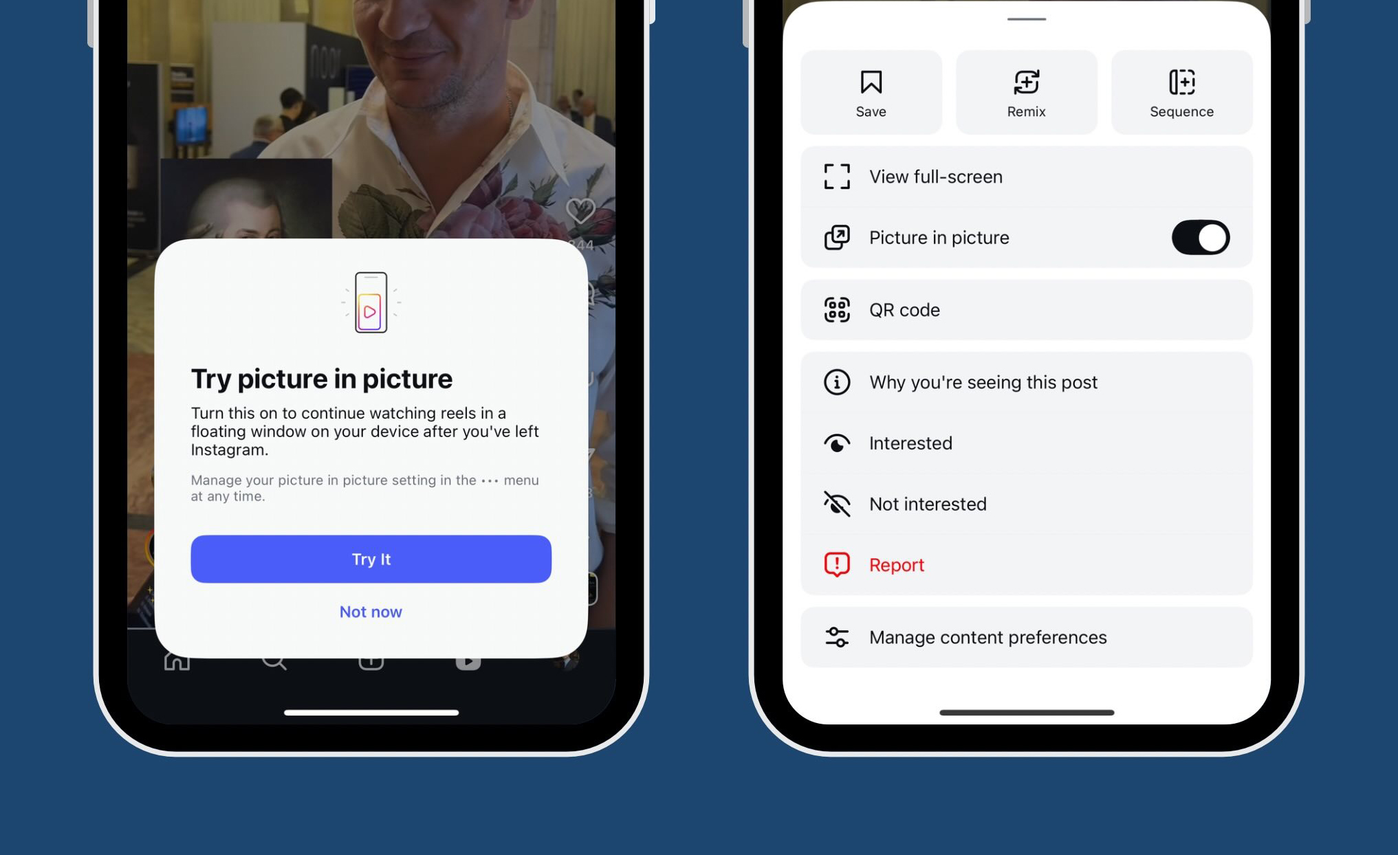 Instagram is testing picture-in-picture for Reels