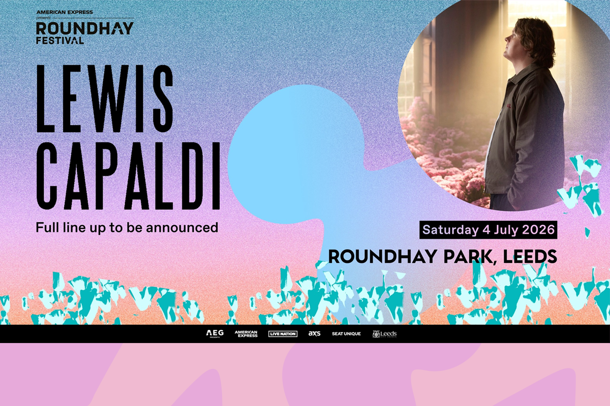 AEG brings a new festival to Roundhay Park, with Lewis Capaldi announced as first headliner