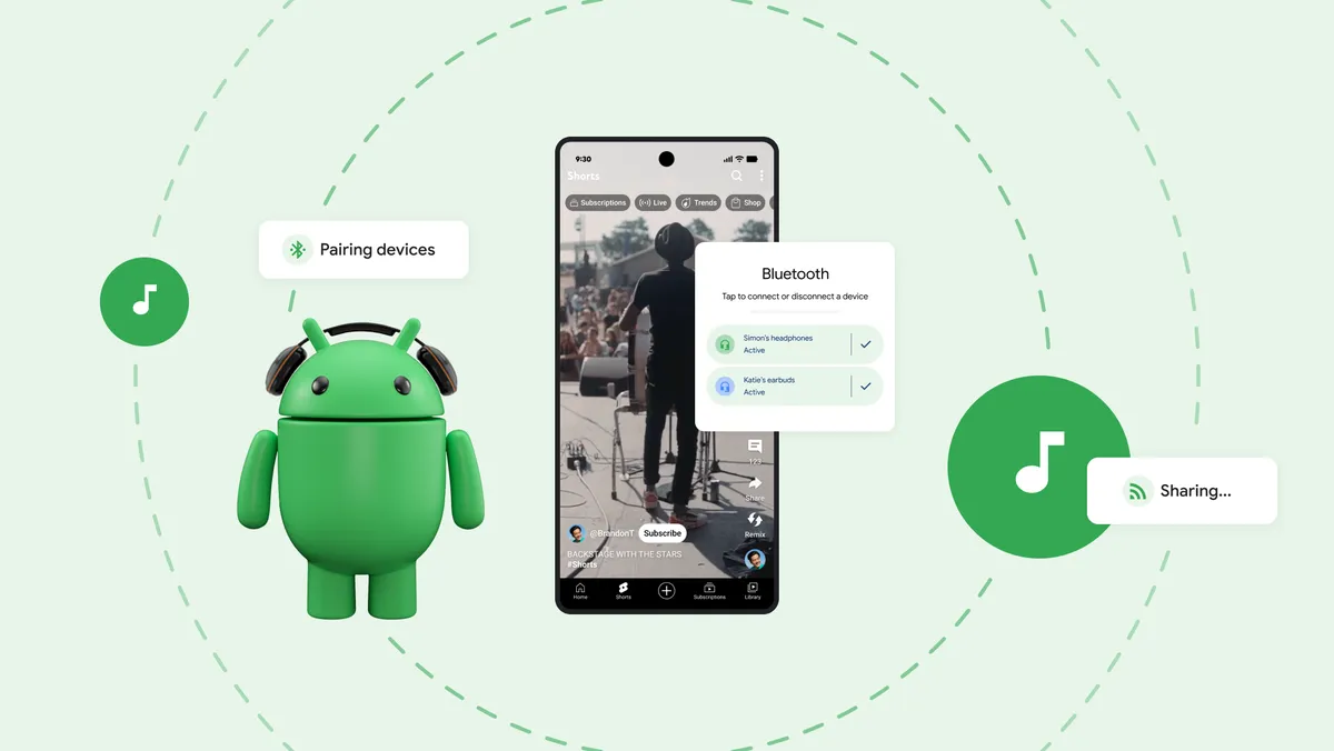 Google expands LE Audio and Auracast: Pixel Phones and Sony headphones get audio sharing