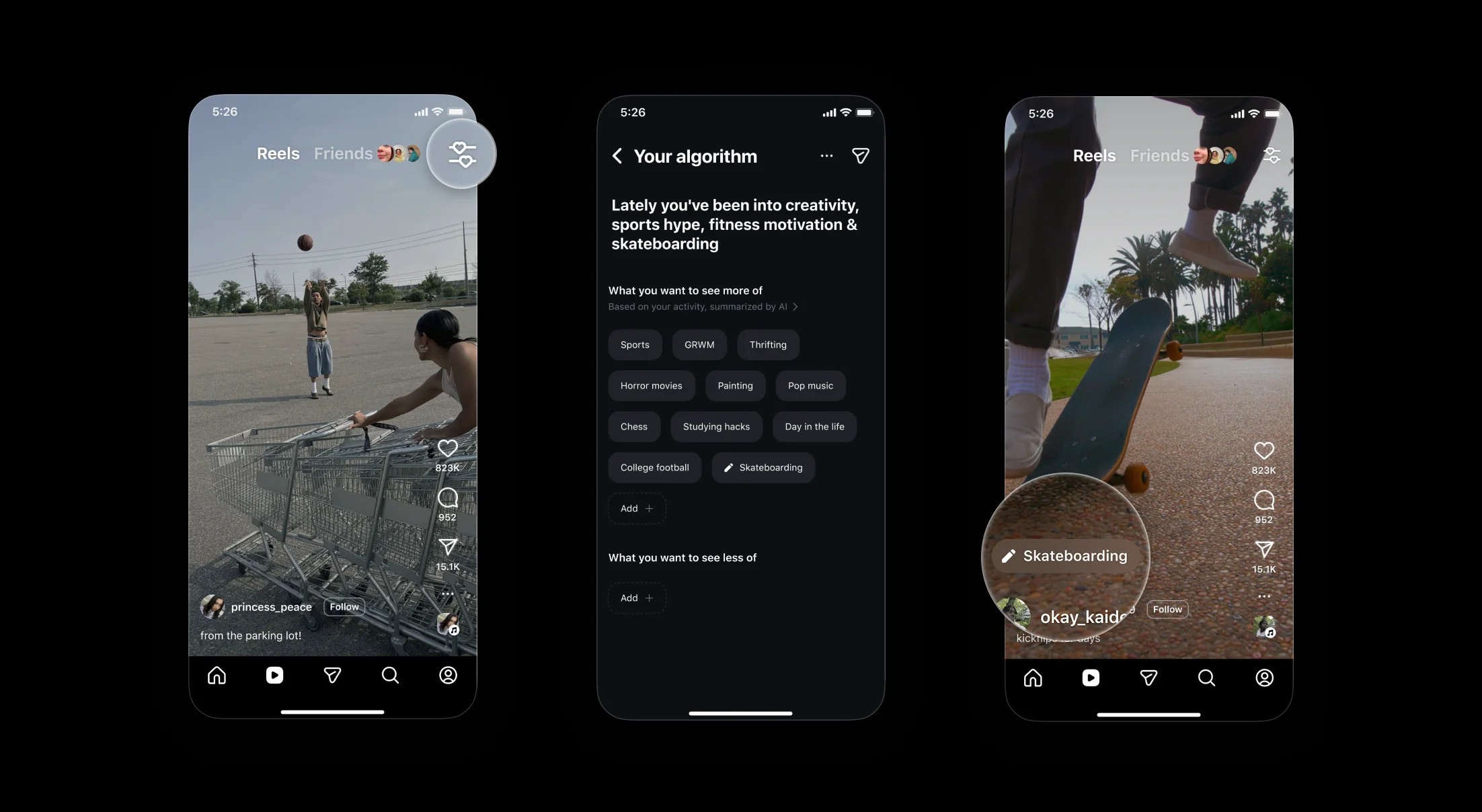 “Your Algorithm” lets Instagram users control their Reels algorithm