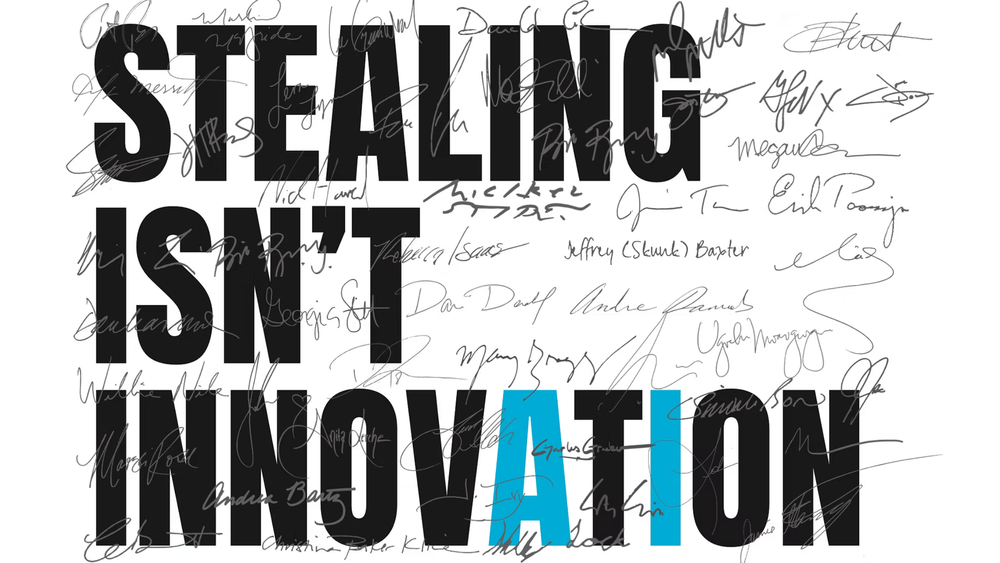 Hundreds of US creators back “Stealing Isn’t Innovation” campaign against AI firms