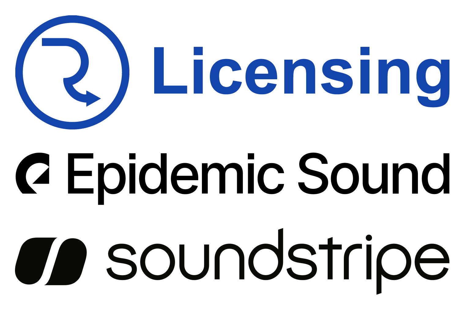 RouteNote Licensing vs Epidemic Sound vs Soundstripe