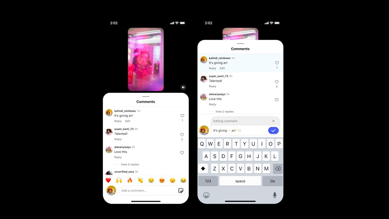 Instagram finally lets you edit comments… with one catch